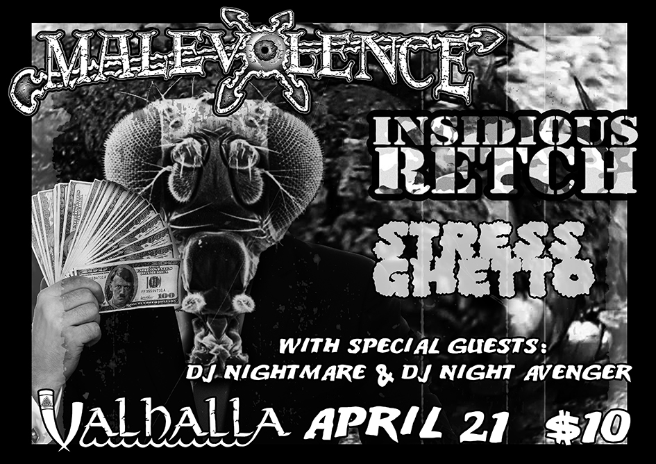 Valhalla show flyer