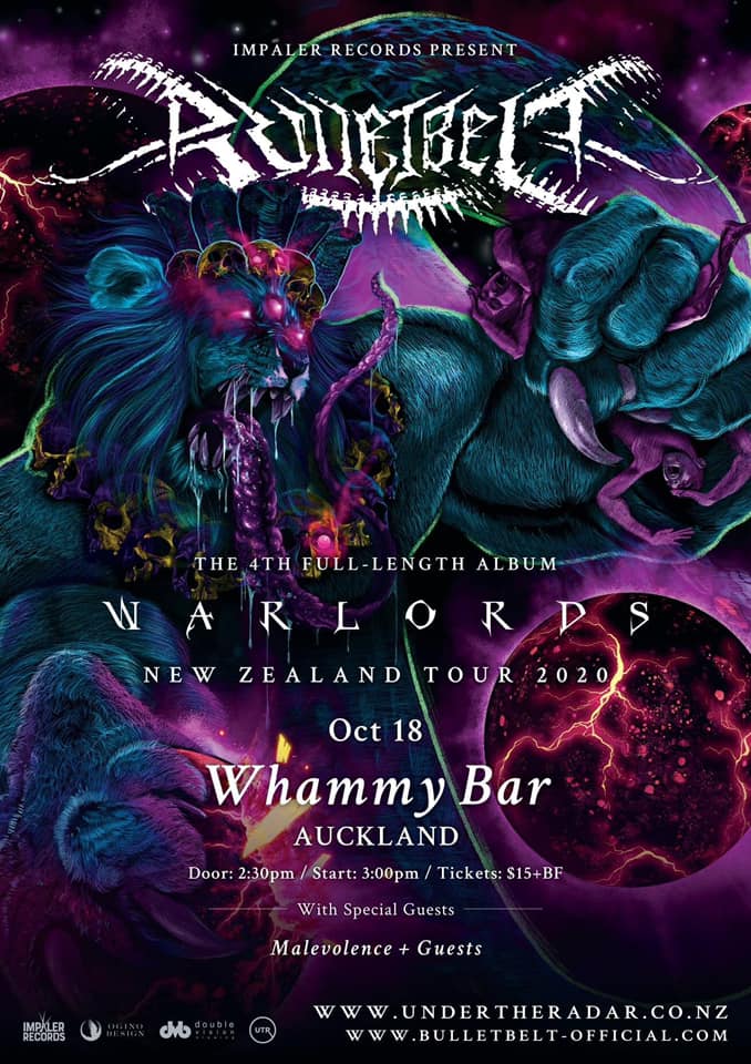 Bulletbelt Warlords Tour